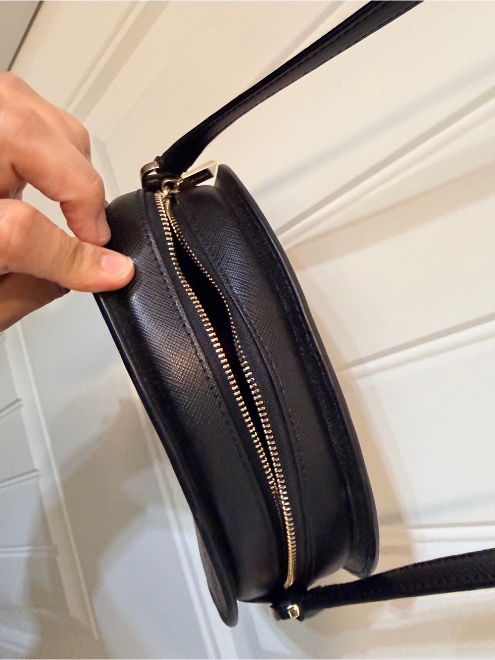 kate spade Black Crossbody with Red Floral Print - Picture 6 of 8